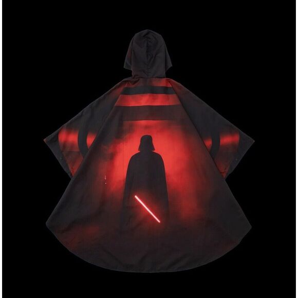 The Store Dot 3125C x Star Wars Sith Store CLOT Edison Chen Red Vader Poncho NEW - Picture 2 of 11